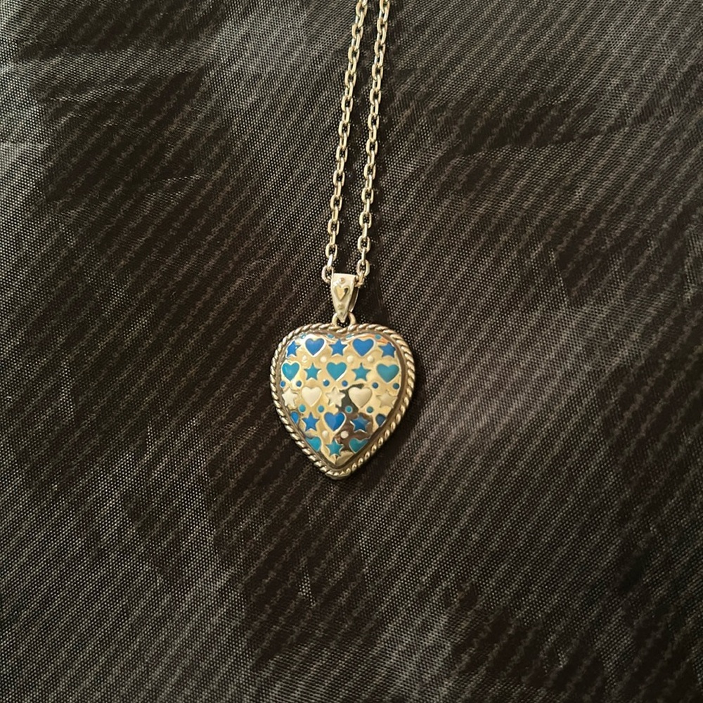 Brighton Amore Shades Multi Hearts Necklace